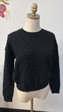 Pinch Black Sweater, S