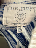 Absolutely Blue Sweater, XL