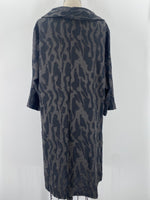 New Creation Black Print Pocket Dress, XXL