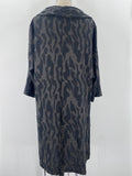New Creation Black Print Pocket Dress, XXL