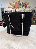 Sol and Selene Black Crossbody Bag, 12"x9"