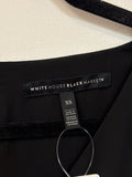 White House Black Market Black Top, XS