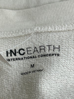 INC White/Ivory Sweatshirt, M