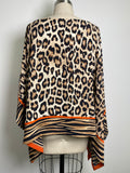 Chico's Animal Print Top, S/M