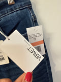 New Vervet Button Fly Erika Mom 26" Inseam Jeans, 28 (6)
