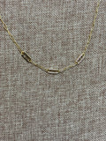 Gold Necklace, 18"