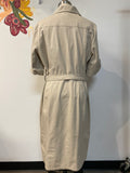 Lafayette 148 Tan Button Front Dress, 16