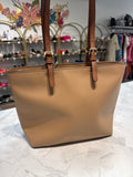 Michael Kors Brown Jet Set Pocket Tote Shoulder Bag, 14.5"x10"