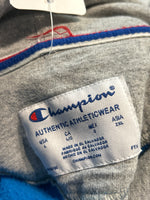 Champion Blue Hoodie Sweatshirt, L