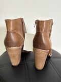 New without tags Vince Camuto Brown Leather Felishan Boots, 8.5 Wide