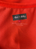 Alex & Abby Red Athletic Top, 3X