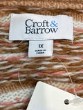 Croft & Barrow Brown Sweater, 1X
