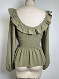 Altar'd State Green Top, XL