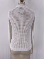 White House Black Market Open Stitch Cardigan, S
