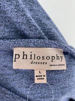 Philosophy Blue Dress, L