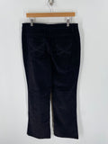 New Khakis & Co Black Corduroy Jeans, 12