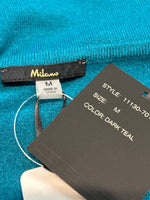 New Milano Teal Sweater, M