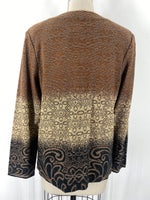 Ming Wang Brown Jacket, L