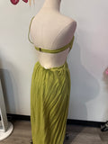 Sabo Green Linen Dress, 2