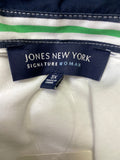 Jones New York White/Navy Top, 3X