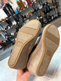 Toms Brown Wedge Shoes, 7.5