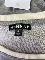 Hannah Gray Sweatshirt, XL