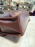 Vintage Coach Style 5266 Brown Beekman Leather Briefcase Messenger Bag, 16"x12"