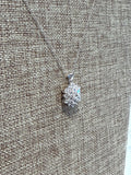 Sterling Silver Necklace, 18"