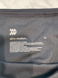 New All in Motion Black 32" Inseam Leggings, XS