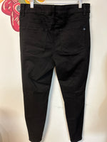 Maurices Black Mid Rise Jeans, 14W Long