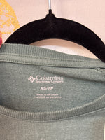 Columbia Green Sweatshirt, XS
