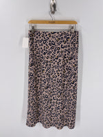 New Sanctuary Animal Print Skirt, L (runs small)