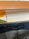 Express Ankle Super High Rise Jeans, 4