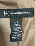 INC Brown Jacket, XS