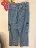 Ban Jara 31" Inseam Cargo Jeans, 5/26