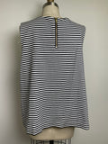 Talbots Black Stripe Top, 2X