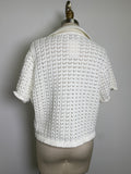 Arizona White Sweater, XXL