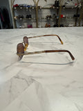 Vintage Fendi Cognac F75 Sunglasses + Case