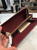 Lauren Ralph Lauren Burgundy Leather Wallet