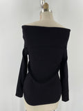 White House Black Market Black Sweater, XS