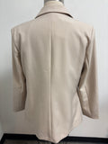 Pretty Garden Tan Blazer Jacket, M