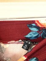 Haute Monde Burgundy Skirt, XL