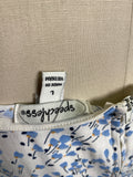 Speechless White/Blue Dress, L