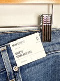 New Express Mom Shortie Denim Shorts, 6