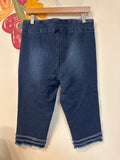 Slim Sation Cropped 21" Inseam Jeans, 14