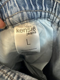 New Kensie 27" Inseam Jeans, L