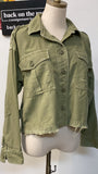 American Eagle Green Jacket, S