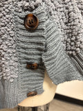 Sabrina Lauren Gray Sweater, XL