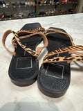 Dolce Vita Calf Hair Sandals, 6