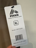 New RBX Driftwood 28" Inseam Active Ribbed Side Woven Ankle Pants, XL